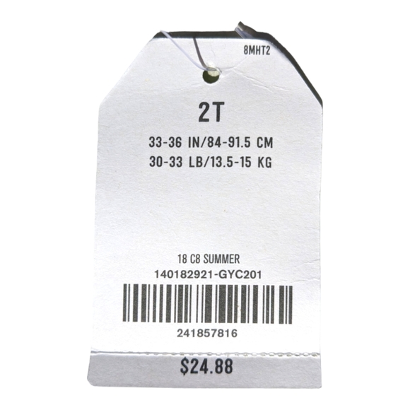 Crazy 8 Girls 2T Blue Jumper w/Knot on Front - Picture 6 of 6